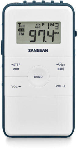 Sangean DT-140 - Portable Radio - DBB - Wit
