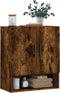 vidaXL - Wandkast - 60x31x70 - cm - bewerkt - hout - gerookt - eikenkleurig