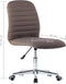 vidaXL - Eetkamerstoelen - draaibaar - 2 - st - stof - taupe
