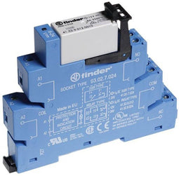 Finder 38.52.7.060.0050 Koppelrelais 60 V/DC 8 A 2x wisselcontact 1 stuk(s)