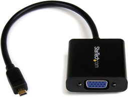 StarTech.com MCHD2VGAE2 - Micro HDMI naar VGA Adapter - 1080p - Zwart