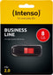 Intenso USB2.0 - USB Stick 8GB - Inklapbaar - Rood