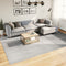 vidaXL - Vloerkleed - IZA - laagpolig - Scandinavisch - 240x340 - cm - grijs