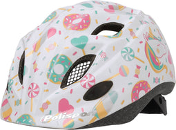 Polisport Kinderhelm - Lollipop - XS - Wit Mat - Veilig & Comfortabel - 10 Koelopeningen