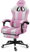 Huzaro Force 4.7 - Gamingstoel - Uitschuifbare voetsteun en ergonomisch ontwerp - Roze