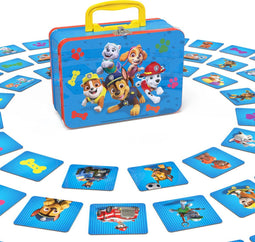 PAW Patrol - Memo-spel met draagbaar mini-opbergblik