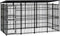 vidaXL - Hondenkennel - 7,37 - m² - staal