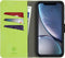 iMoshion Hoesje Geschikt voor iPhone Xr Hoesje Met Pasjeshouder - iMoshion Uitneembare 2-in-1 Luxe Bookcase - Groen