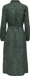 ONLY ONLNOELLE LIFE L/S MIDI SHIRT DRESS - Dames Jurk - Regular fit met knoopsluiting - Maat S