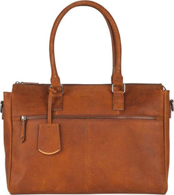 BURKELY On The Move - Laptopbag 15,6'' met Powerbank - Bruin