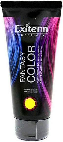 Permanente Kleur Fantasy Exitenn Geel (100 ml)
