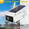 Fuegobird Q1 Zonne Energie Beveiligingscamera's - 4MP - Single-band (2.4 GHz) - IP Camera - Geïntegreerd zonnepaneel - IP66 Waterbestendig - Wit