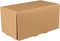 Gebaksdoos | karton | 18x10x9cm | zonder venster | bruin | 100 stuks