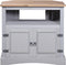 vidaXL - Wandtafel - 80x43x78 - cm - Mexicaans - grenenhout - Corona-stijl - grijs
