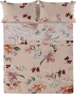 Bovenblad HappyFriday Summer floral Multicolour 240 x 270 cm