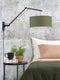 GOOD&MOJO Wandlamp Andes - Bamboe Zwart/Groen - 95x47x55cm - Binnen Scandinavisch,Bohemian