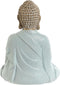 Decoratieve figuren Home ESPRIT Wit Groen Turkoois Boeddha Orientaals 14 x 10,5 x 18,5 cm (3 Stuks)