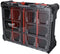 Milwaukee PACKOUT™ Diepe Organiser - Slagvast - IP 65 - Zwart Rood