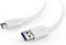 Gembird CCP-USB3-AMCM-1M-W - USB-C naar USB-A kabel - USB3.0 tot 5 Gbit/s - Wit