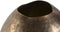Vaas DKD Home Decor Brons Gouden Aluminium Verouderde afwerking 34 x 33 x 33 cm