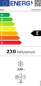 Haier H4F226WEH1 - Vrijstaande Diepvriezer - 226L - Total No Frost - Geconnecteerd - Energieklasse E - Wit