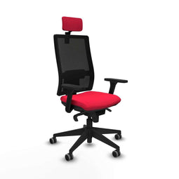 Bureaustoel Piqueras y Crespo 3D066G2 Rood