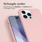 iMoshion Hoesje Geschikt voor iPhone 14 Pro Max Hoesje Met Koord - iMoshion Color Backcover met afneembaar koord - Roze