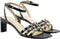 GUESS Selene Sandalo - Dames Sandalen met Hak - Steentjes - Zwar - Maat 37