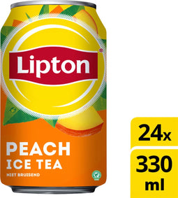 Frisdrank Lipton Ice Tea Peach 330ml - 24 stuks