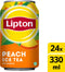 Frisdrank Lipton Ice Tea Peach 330ml - 24 stuks