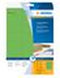 Herma 4469 - Zelfklevende etiketten A4 - 70x37mm - Groen (600 vel/pak)