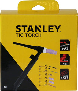 STANLEY TIG Toorts ST98017 - Dinse 10/25 - 4m slangpakket