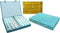 HOT Games Mahjong - Strategisch spel - Kunststof stenen Wit/goud - Koffer groen