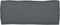 vidaXL - Ligbedkussen - Anthraciet - 100x40x8 - cm - Oxford - Stof