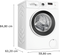 Bosch WGE03408NL - Voorlader Wasmachine - 8kg - 1400rpm - Energieklasse A