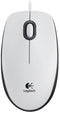 Logitech M100 - Draadloze muis - Optische tracking 1000 dpi - Wit