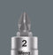 Wera 8751 A - Kruiskop Phillips Dopsleutel-bitinzet PH 2 1/4 (6.3 mm) - Met Take it easy-gereedschapszoeker