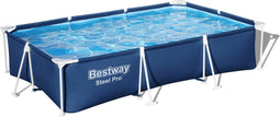 Bestway Steel Pro - Opzetzwembad - 3,00 m x 2,01 m x 66 cm - DuraPlus