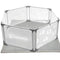 BabybeFun Opvouwbare Babybox 150x180 cm – Grijs – Stabiele en Flexibele Box voor Baby’s en Peuters –