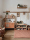 Astigarraga Dressoir - Open kast van PEFC grenen - 71x36cm - Bruin