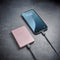 Intenso MW5000 - Powerbank - 5000 mAh - Draadloos opladen tot 15W - Roze