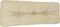 vidaXL - Palletkussen - 120x40x12 - cm - stof - beige