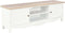 vidaXL - Tv-meubel - 120x30x40 - cm - hout - wit