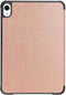 imoshion Tablet Hoes Geschikt voor iPad Mini 7 (2024) / iPad Mini 6 (2021) - imoshion Trifold Bookcase - Goud /Goud