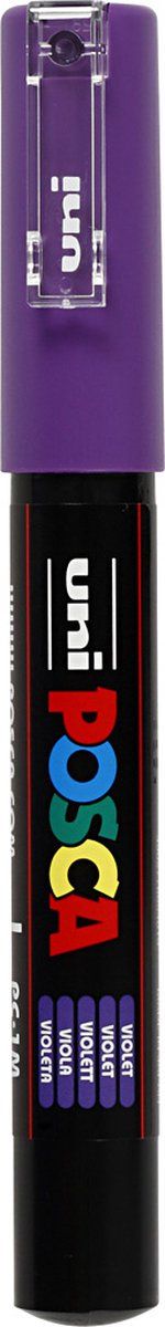 Verfstift posca pc1mc ef paars
