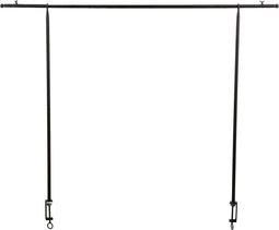 Mica Decorations Tafelklem - H110 x L223-250 cm - Metaal - Zwart