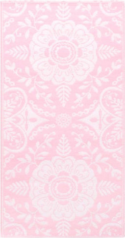 vidaXL - Buitenkleed - ARAKIL - 160x230 - cm - PP - roze