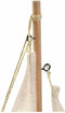 Decoratieve figuren DKD Home Decor Grijs Hout Polyester (29 x 6 x 42 cm)