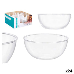 Kommenset Leknes CK80678 Transparant Plastic 700 ml 15,2 x 7 x 15,2 cm (24 Stuks)