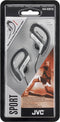 JVC HA-EB75-S - Sporthoofdtelefoon - Waterbestendig met oorclip - Zilver Zwart